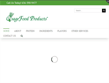 Tablet Screenshot of osagefood.com